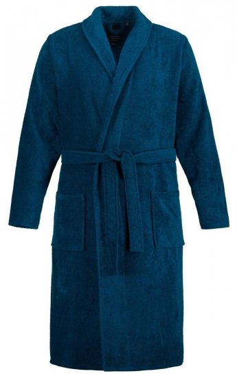 JP1880 Bathrobe Terry Navy - Bademäntel/hausmäntel/handtücher - Große Größen Bademäntel für Herren