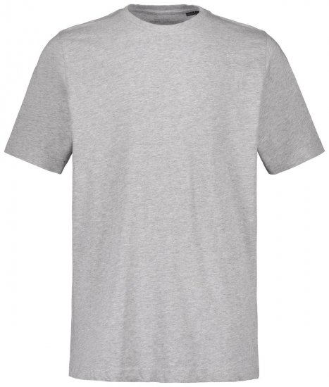 JP1880 702558 T-Shirt mit Rundhals Grau meliert - Herren-T-Shirts - Herren-T-Shirts in großen Größen