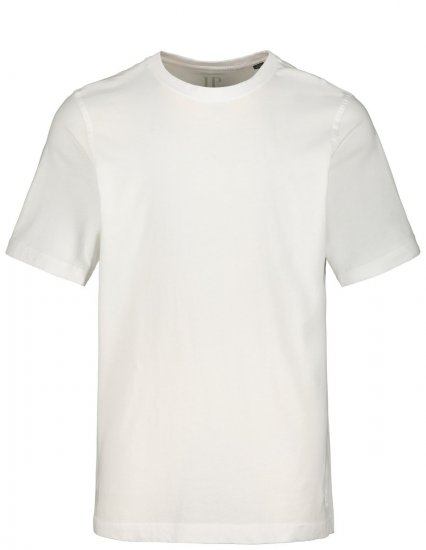 JP1880 702558 T-Shirt mit Rundhals Weiß - Herren-T-Shirts - Herren-T-Shirts in großen Größen