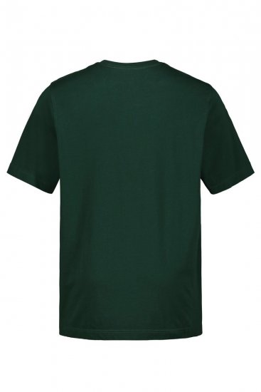JP1880 702558 T-Shirt mit Rundhals Dunkelgrün - Herren-T-Shirts - Herren-T-Shirts in großen Größen