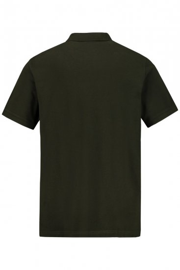 JP1880 702560 Poloshirt Dunkeloliv - Polo-shirts für herren - Polo-Shirts für Herren in großen Größen
