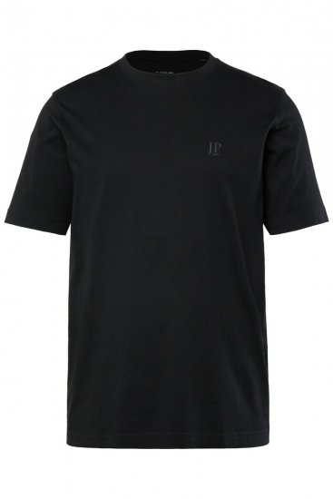 JP1880 702637 T-Shirt mit Rundhals Doppelpack Dunkellila/Schwarz - Herren-T-Shirts - Herren-T-Shirts in großen Größen