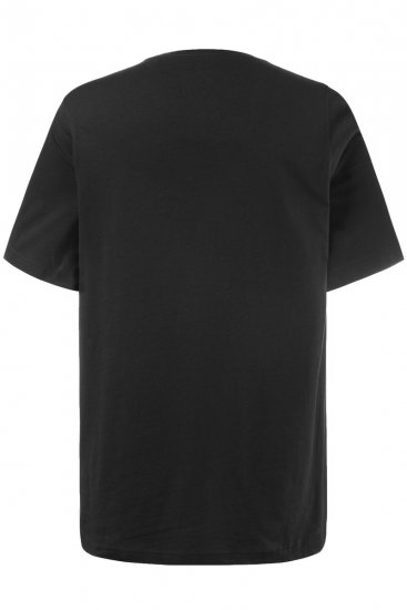 JP1880 702637 T-Shirt mit Rundhals Doppelpack Schwarz - Herren-T-Shirts - Herren-T-Shirts in großen Größen
