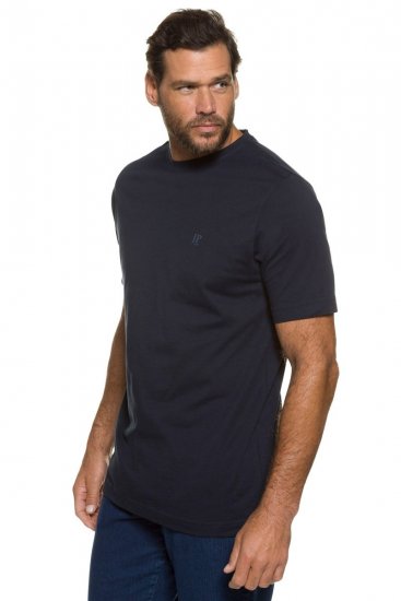 JP1880 702637 T-Shirt mit Rundhals Doppelpack Dunkelblau - Herren-T-Shirts - Herren-T-Shirts in großen Größen