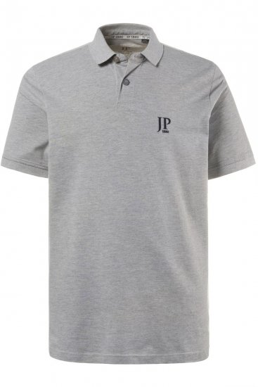 JP1880 704317 Poloshirt Doppelpack Dunkelblau/Grau meliert - Polo-shirts für herren - Polo-Shirts für Herren in großen Größen