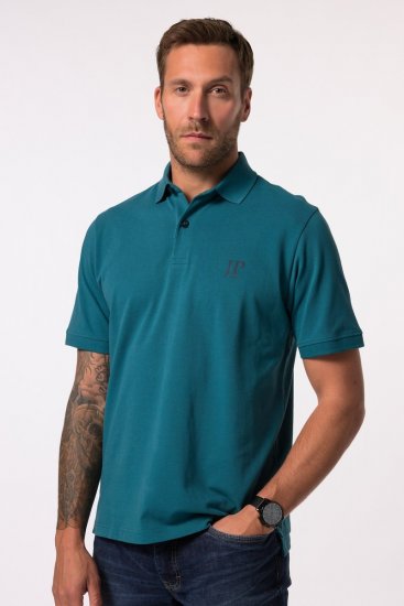 JP1880 704317 Poloshirt Doppelpack Petrolblau/Dunkelblau - Polo-shirts für herren - Polo-Shirts für Herren in großen Größen