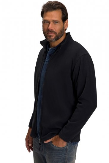 JP1880 705552 Fleecejacke mit Stehkragen Schwarz - Sportbekleidung & outdoor - Herren Outdoor- & Sportmode in 2XL und größer