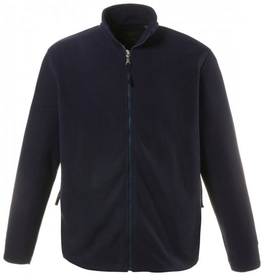 JP1880 705552 Fleecejacke mit Stehkragen Dunkelblau TALL - TALL jacken - Jacken in TALL-Länge