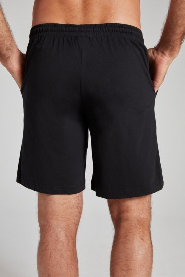 JP1880 Shorts Elastic Waistband Black - Jogginghosen für herren - Jogginghosen für Herren in großen Größen
