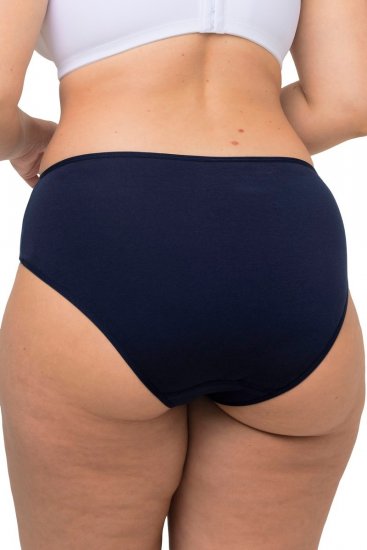 Ulla Popken 710201 Slips 5er-Pack Dunkelblau - Slips - 