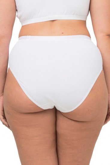 Ulla Popken 711214 Slips 2er-Pack Weiß - Slips - 