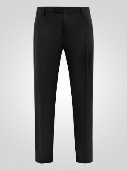 D555 Ted Anzughose Schwarz - Herrenanzüge und -blazer - Herrenanzüge und -blazer in großen Größen