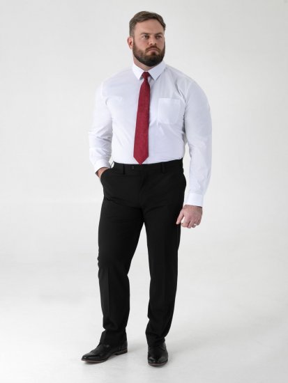D555 Ted Anzughose Schwarz - Herrenanzüge und -blazer - Herrenanzüge und -blazer in großen Größen