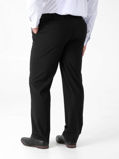 D555 Ted Anzughose Schwarz - Herrenanzüge und -blazer - Herrenanzüge und -blazer in großen Größen