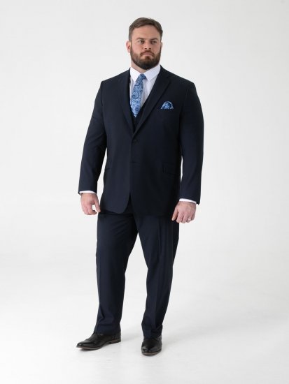 D555 Ted Anzugsakko Navyblau - Herrenanzüge und -blazer - Herrenanzüge und -blazer in großen Größen