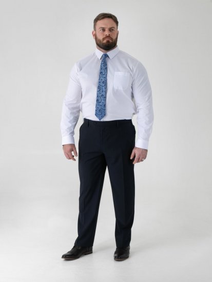 D555 Ted Anzughose Navyblau - Herrenanzüge und -blazer - Herrenanzüge und -blazer in großen Größen