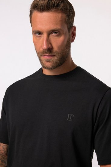 JP1880 712616 T-Shirt mit Bauchfit Schwarz - Herren-T-Shirts - Herren-T-Shirts in großen Größen