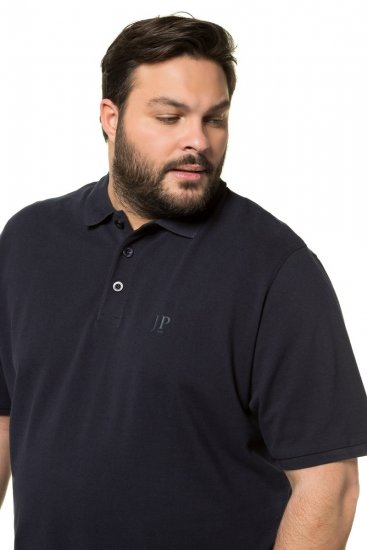 JP1880 712617 Poloshirt mit Bauchfit Dunkelblau - Polo-shirts für herren - Polo-Shirts für Herren in großen Größen