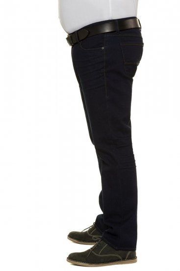 JP1880 Jeans Regular Fit 5-Pocket Dark Blue Denim - Herren-jeans & -hosen - Herren-Jeans & -Hosen in großen Größen