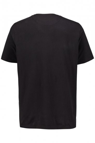 JP1880 Rolling Stones Graphic Band Comfort Fit T-Shirt Black - Herren-T-Shirts - Herren-T-Shirts in großen Größen