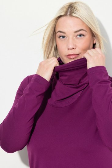 Ulla Popken 751623 Schnelltrocknendes Skishirt Rosa - Skibekleidung - 