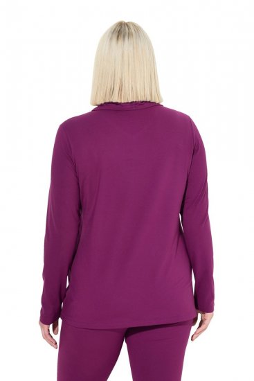 Ulla Popken 751623 Schnelltrocknendes Skishirt Rosa - Skibekleidung - 
