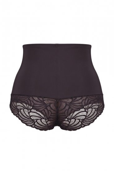 Ulla Popken 781632 Shaping-Slip mit hoher Taille Braun - Shapewear - 