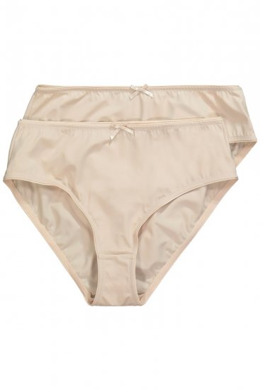Ulla Popken 781658 Slips 2er-Pack Beige - Slips - 
