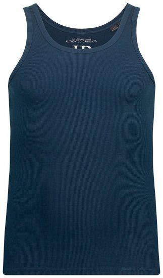 JP1880 782617 Geripptes Unterhemd Nachtblau TALL - TALL unterwäsche & bademode - Unterwäsche & Bademode für große Männer