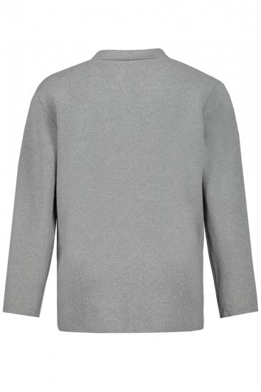 JP1880 Milano Flexnamic Stricksakko Grau meliert - Herrenanzüge und -blazer - Herrenanzüge und -blazer in großen Größen