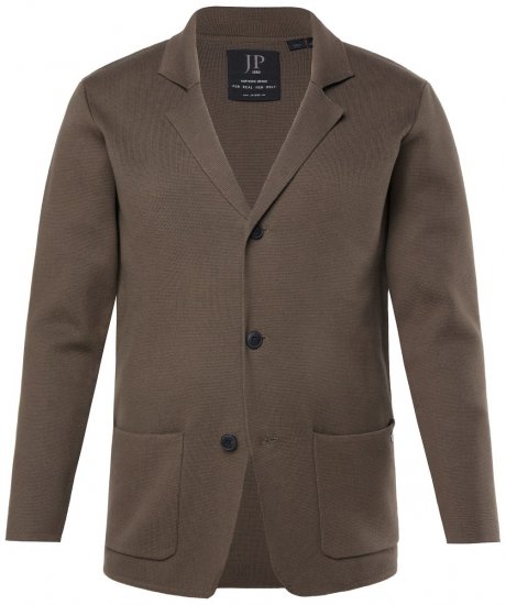 JP1880 Milano Flexnamic Stricksakko Khakibraun - Herrenanzüge und -blazer - Herrenanzüge und -blazer in großen Größen