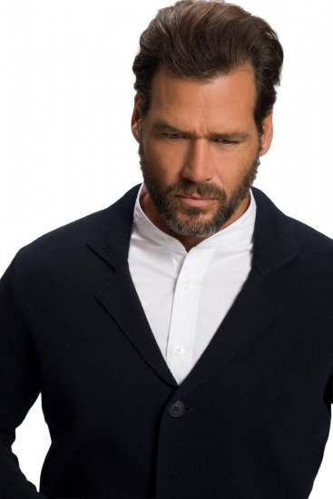 JP1880 Jacket Business Flexnamic Milano Navy - Herrenanzüge und -blazer - Herrenanzüge und -blazer in großen Größen
