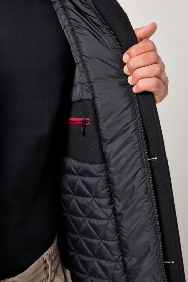 JP1880 Jacket Water-repellent Warm Black - Herren jacken - Herren Jacken in großen Größen