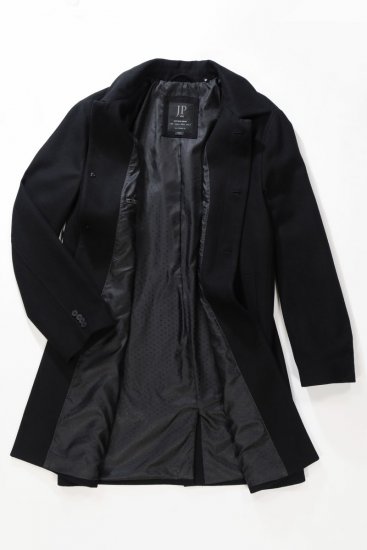 JP1880 795116 Wasserabweisender Mantel aus Wollmix Schwarz TALL - TALL jacken - Jacken in TALL-Länge