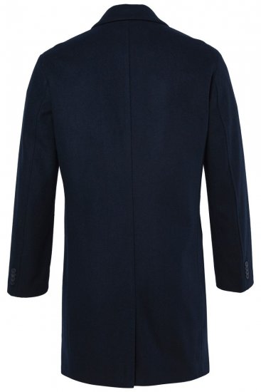 JP1880 795116 Wasserabweisend Wollmantel Marineblau - Herren jacken - Herren Jacken in großen Größen
