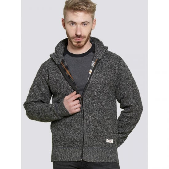 D555 Braxton Sweater Charcoal - Herren-sweater und -hoodies - Herren-Sweater und -Hoodies in großen Größen