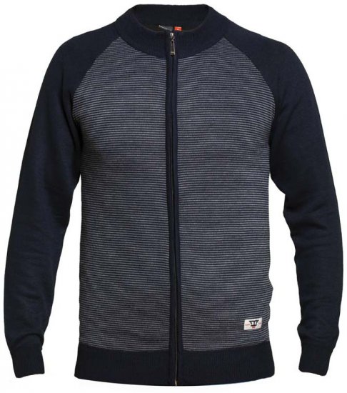 D555 Tanner Sweater Navy - Herren-sweater und -hoodies - Herren-Sweater und -Hoodies in großen Größen