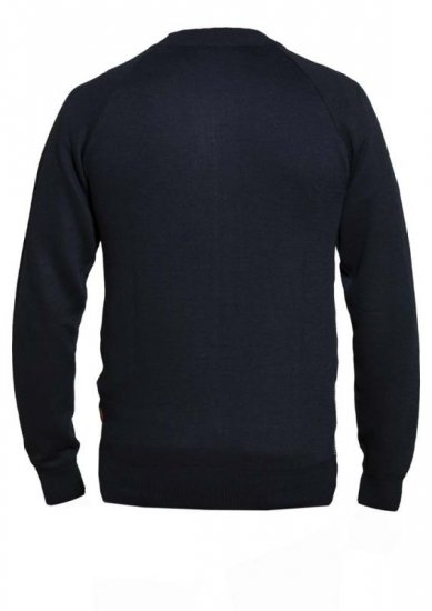 D555 Tanner Sweater Navy - Herren-sweater und -hoodies - Herren-Sweater und -Hoodies in großen Größen