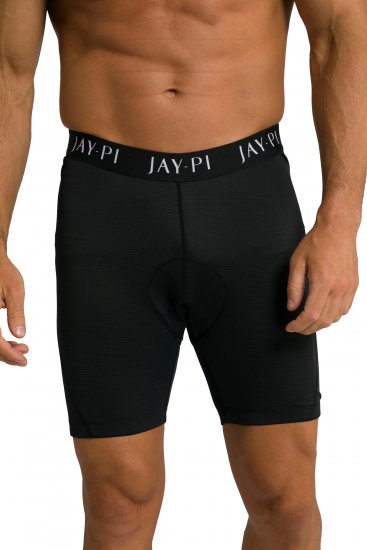 JP1880 Jay-Pi Cycling Briefs Black - Sportbekleidung & outdoor - Sportbekleidung in große größen für herren