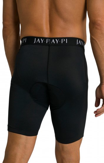 JP1880 Jay-Pi Cycling Briefs Black - Sportbekleidung & outdoor - Sportbekleidung in große größen für herren