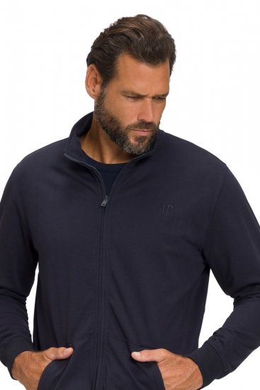 JP1880 802933 Jogginganzug mit Jacke und Hose Dunkelblau - Trainingsanzüge - Jogginganzüge für Herren in großen Größen