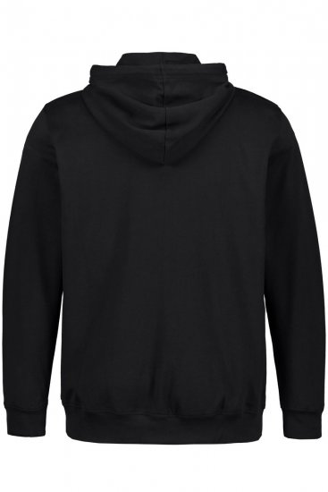 JP1880 802934 Jogginganzug mit Kapuzenjacke und Hose Schwarz - Trainingsanzüge - Jogginganzüge für Herren in großen Größen