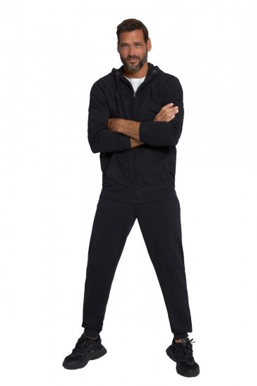 JP1880 802934 Jogginganzug mit Kapuzenjacke und Hose Schwarz TALL - TALL trainingsanzüge - 