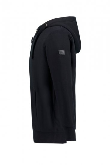 Jay-Pi 804164 Kapuzen-Sweatjacke Schwarz - Herren-sweater und -hoodies - Herren-Sweater und -Hoodies in großen Größen