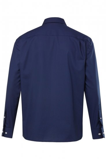 JP1880 Shirt Business Long Sleeve Navy - Herrenhemden - Herrenhemden in großen Größen
