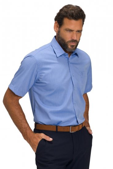 JP1880 804891 Kurzarmhemd Hellblau TALL - TALL hemden - Hemden mit TALL-Schnitt