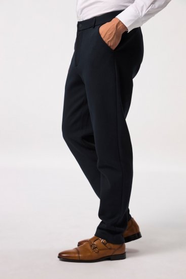 JP1880 New York Flexnamic Jersey-Chinohose Dunkelblau - Herrenanzüge und -blazer - Herrenanzüge und -blazer in großen Größen