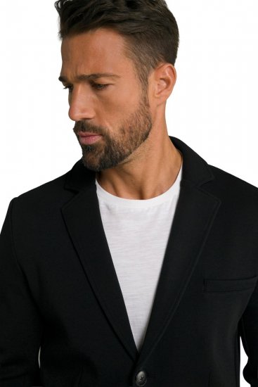 JP1880 New York Flexnamic Jerseysakko Schwarz - Herrenanzüge und -blazer - Herrenanzüge und -blazer in großen Größen
