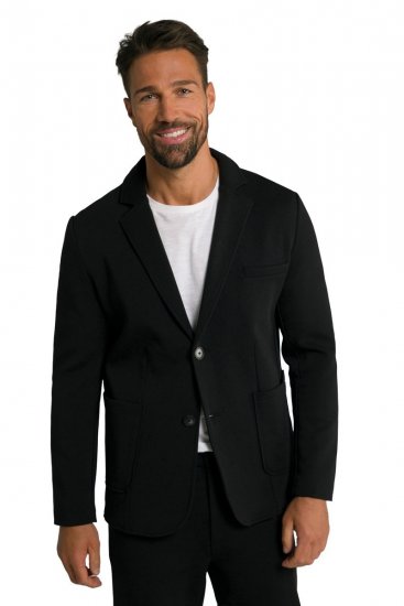 JP1880 806498 New York Flexnamic Jersey-Sakko Schwarz TALL - TALL blazer - 