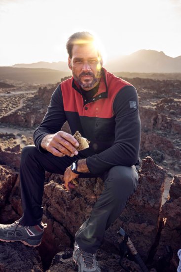 JP1880 Jay-Pi Flexnamic QuickDry Trekking Pants Black - Sportbekleidung & outdoor - Sportbekleidung in große größen für herren